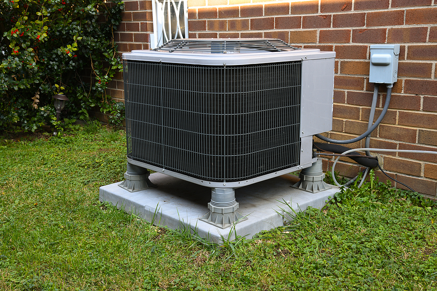 New ac unit installation at a Ft. Lauderdale area home