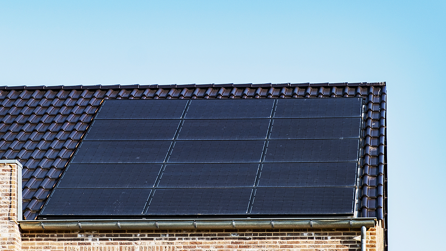 Solar powered AC HVAC installation in a Fort Lauderdale home