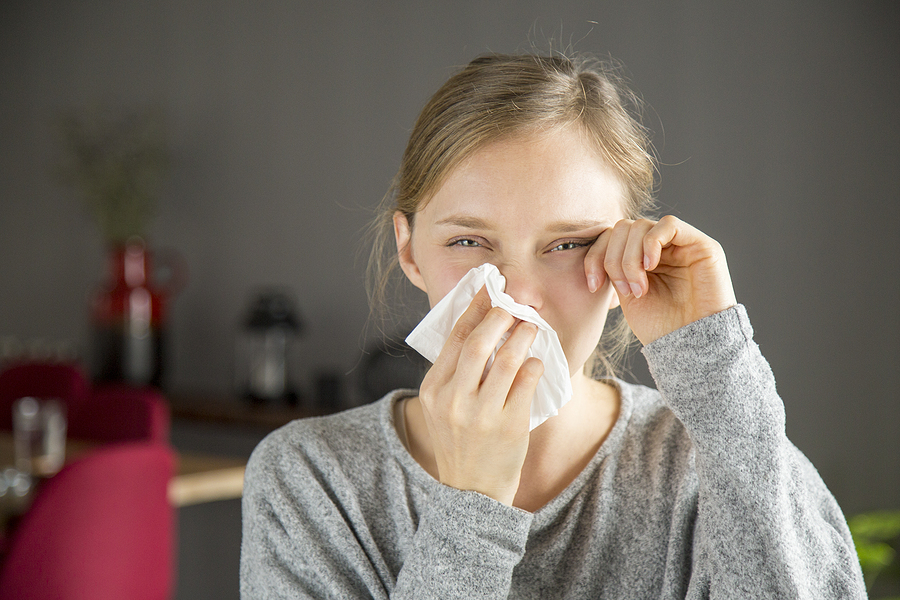 Sewage odor or allergies in her Ft. Lauderdale home