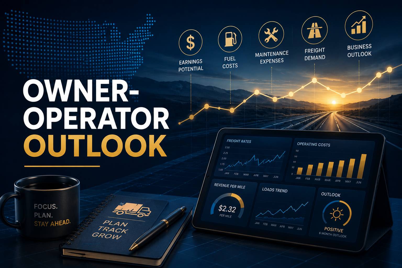 August 2026 Trucking Market Outlook for Owner-Operators